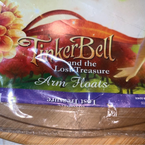 DISNEY Fairies Tinkerbell Kids Swim Arm Floats, Water Wings Armbands Floaties 3+ - Picture 2 of 3